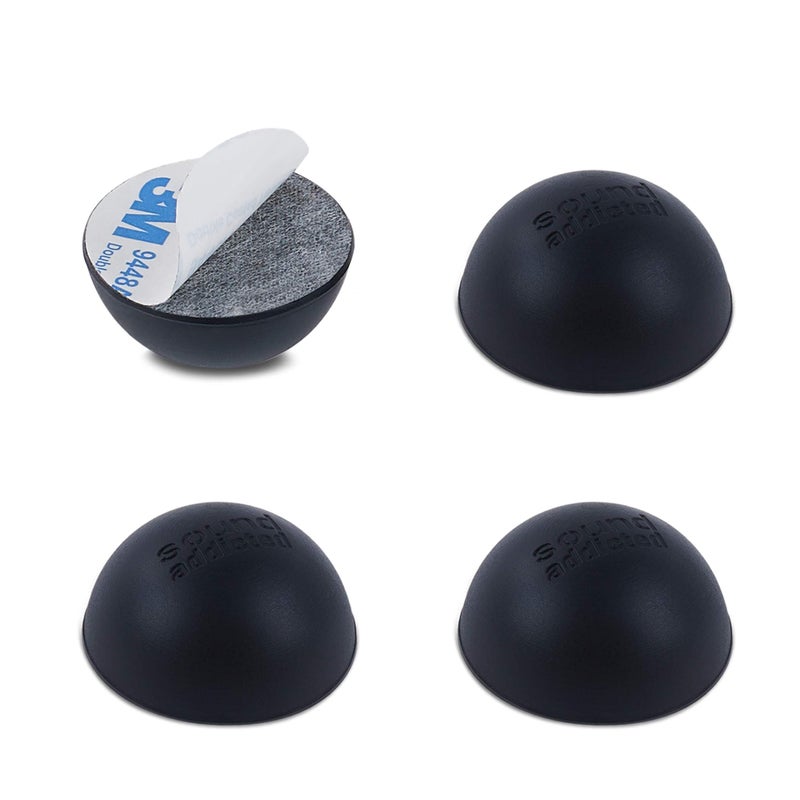 Sound Addicted Subble 1.2'' (4 Pack) Silicone Feet Isolation for Amplifiers, Decks or Any Other Audio Equipment, Non-Skid Hemisphere with Adhesive (Sustain up to 24lb) | Subble - Image 1
